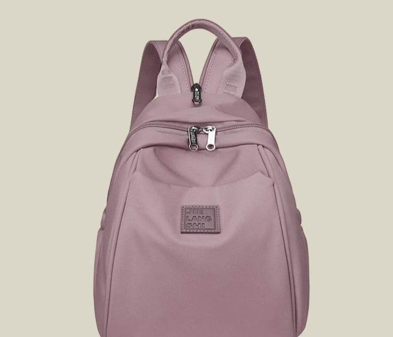 Japanese simple waterproof backpack women's 2025 new lightweight leisure outdoor travel backpack