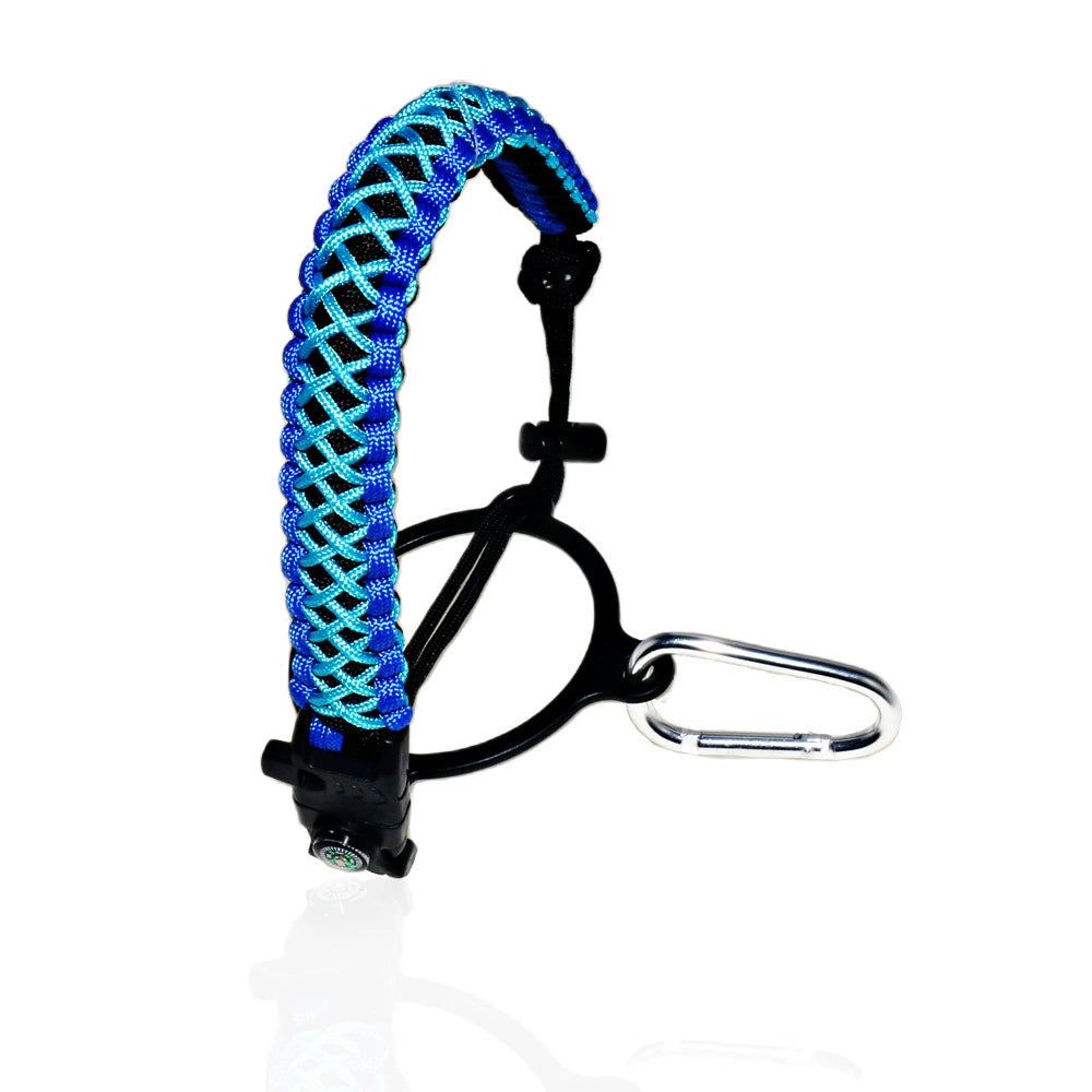 Outdoor sporting goods, mountaineering, camping, rock climbing, seven-core umbrella rope, woven kettle handle, new product.