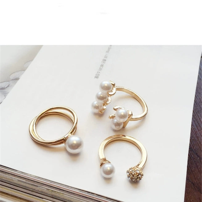 Style Fashion Niche Many Rings High-end Temperament Accessories Women