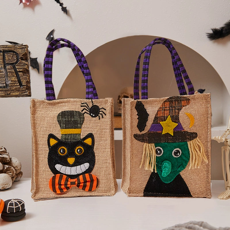 Halloween must-have small gifts, children's candy bags, buckets, kindergarten pumpkins, candy baskets, scene arrangement props