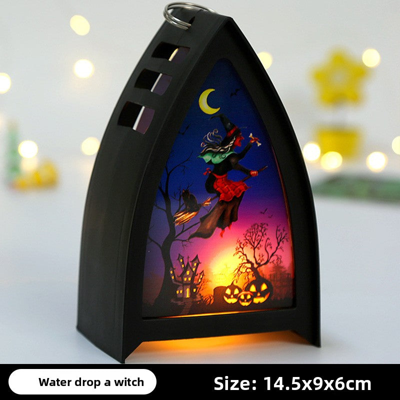 Halloween must-have jack-o-lantern children's portable night light decorations small items ornaments gift arrangement dress up ambient lights