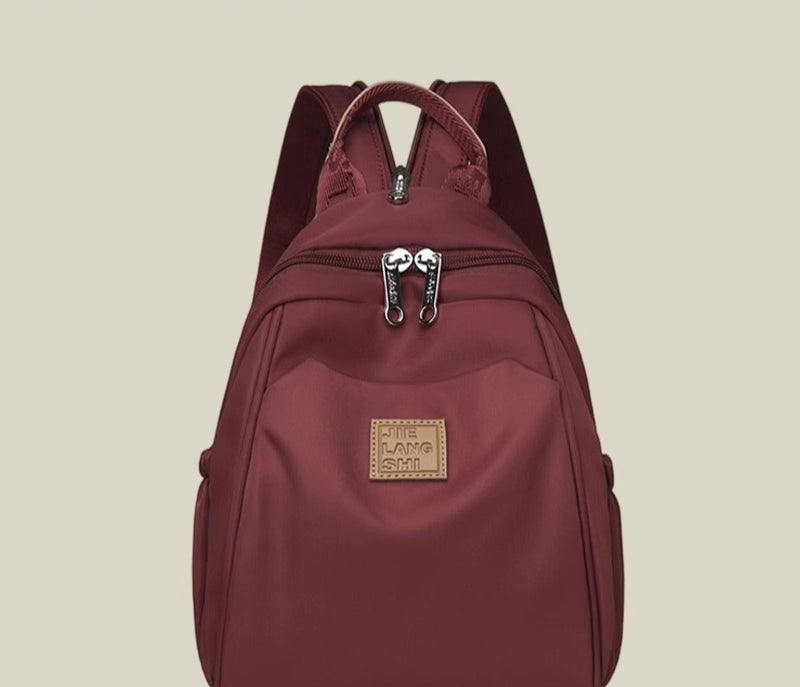Japanese simple waterproof backpack women's 2025 new lightweight leisure outdoor travel backpack