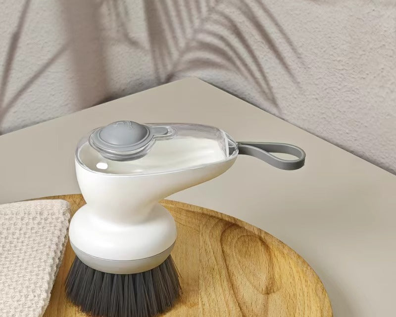 Gaolai kitchen special pot washing brush does not hurt the pot cleaning brush household long handle  add liquid short handle