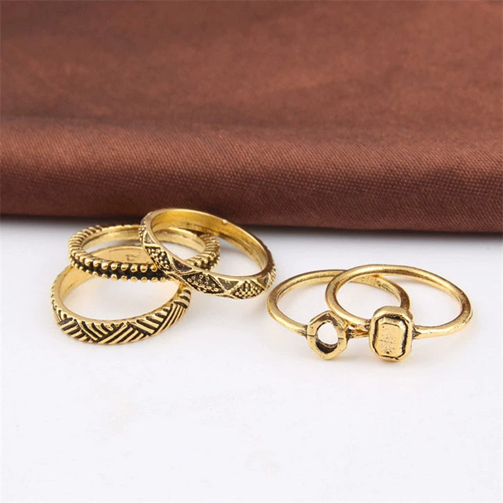 Style Fashion Niche Many Rings High-end Temperament Accessories Women
