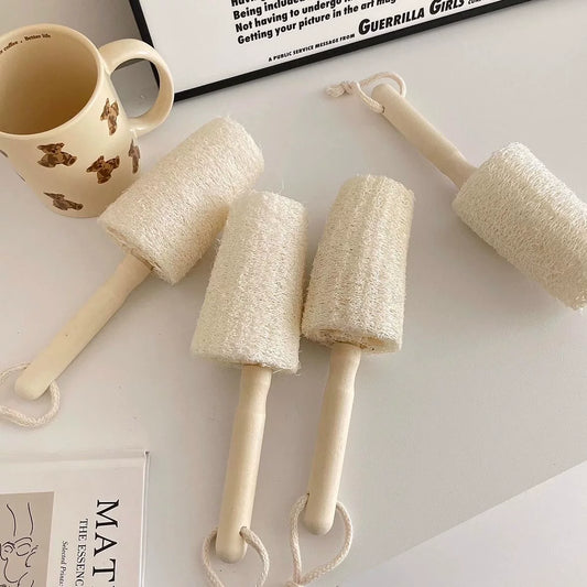 Household kitchen dishwashing brush loofah non-stick oil brush pan dishwashing scouring cloth loofah washing cup cleaning brush