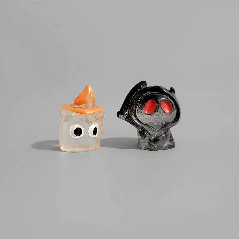 Halloween must-have creative three-dimensional little monster skeleton micro landscape DIY accessories desktop mini Halloween ornaments
