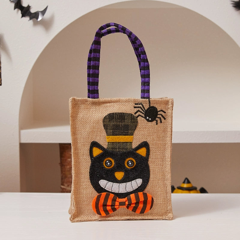 Halloween must-have small gifts, children's candy bags, buckets, kindergarten pumpkins, candy baskets, scene arrangement props