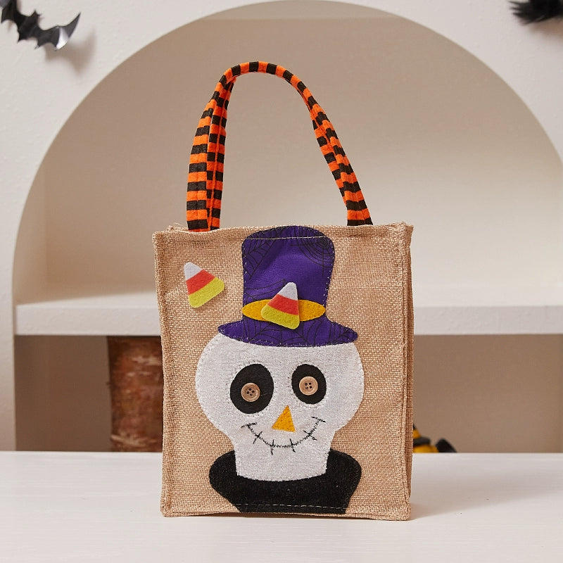 Halloween must-have small gifts, children's candy bags, buckets, kindergarten pumpkins, candy baskets, scene arrangement props