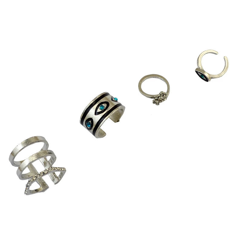 Style Fashion Niche Many Rings High-end Temperament Accessories Women