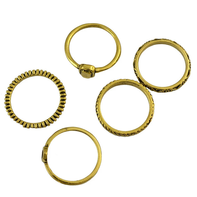 Style Fashion Niche Many Rings High-end Temperament Accessories Women