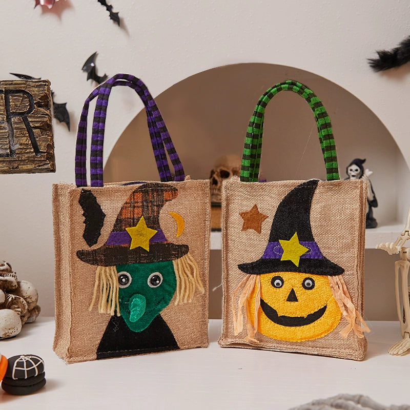 Halloween must-have small gifts, children's candy bags, buckets, kindergarten pumpkins, candy baskets, scene arrangement props