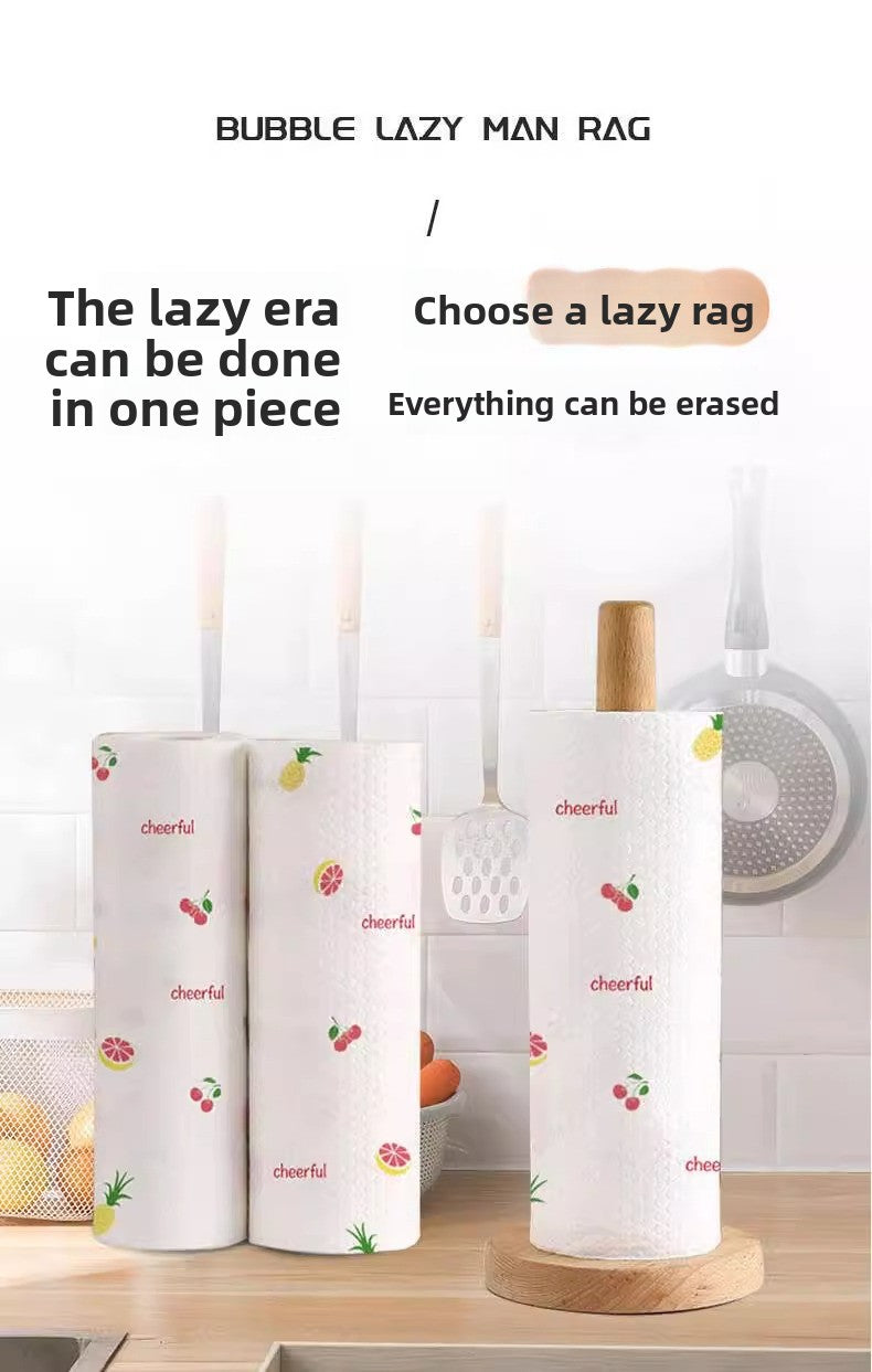 Kitchen paper towels, oil-absorbing paper, paper consumption, super oil-removing toilet paper, lazy rag, wet and dry wipes