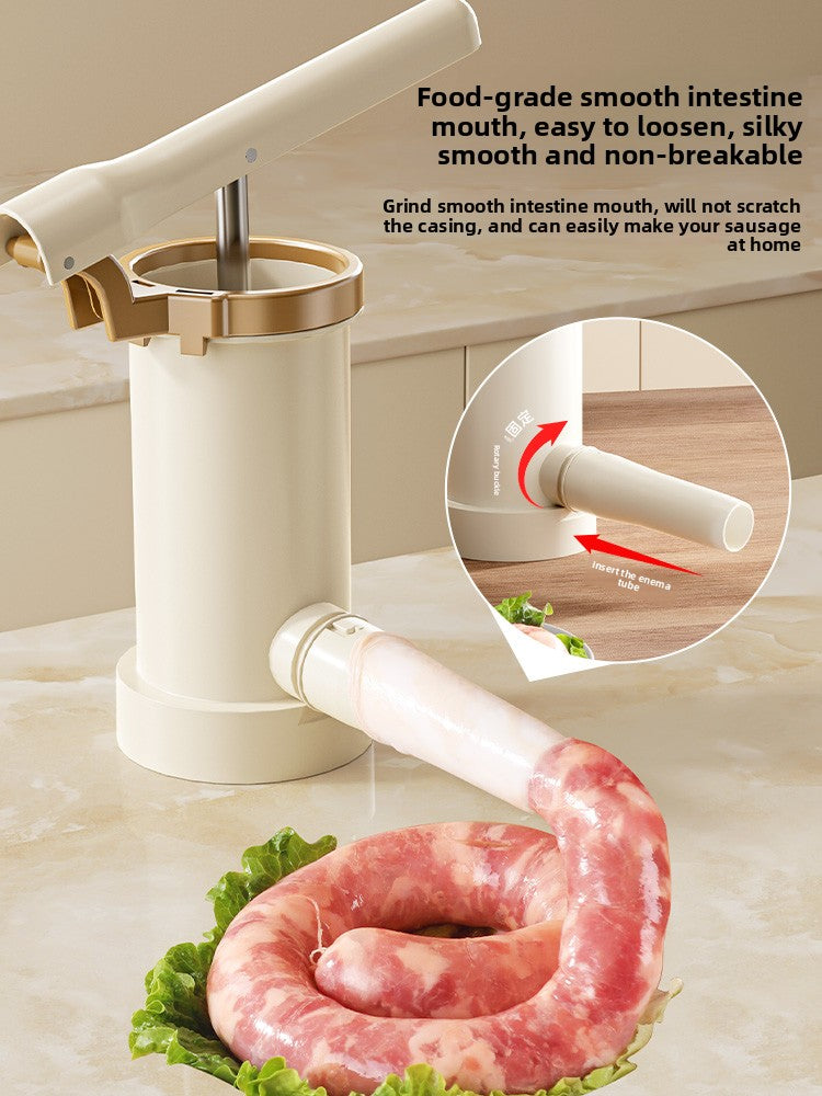 Enema Artifact Household Enema Machine Manual Filling Sausage Enema Machine Food Grade Casings Packed Sausage Jar Sausage Tools