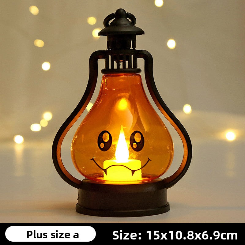 Halloween must-have jack-o-lantern children's portable night light decorations small items ornaments gift arrangement dress up ambient lights