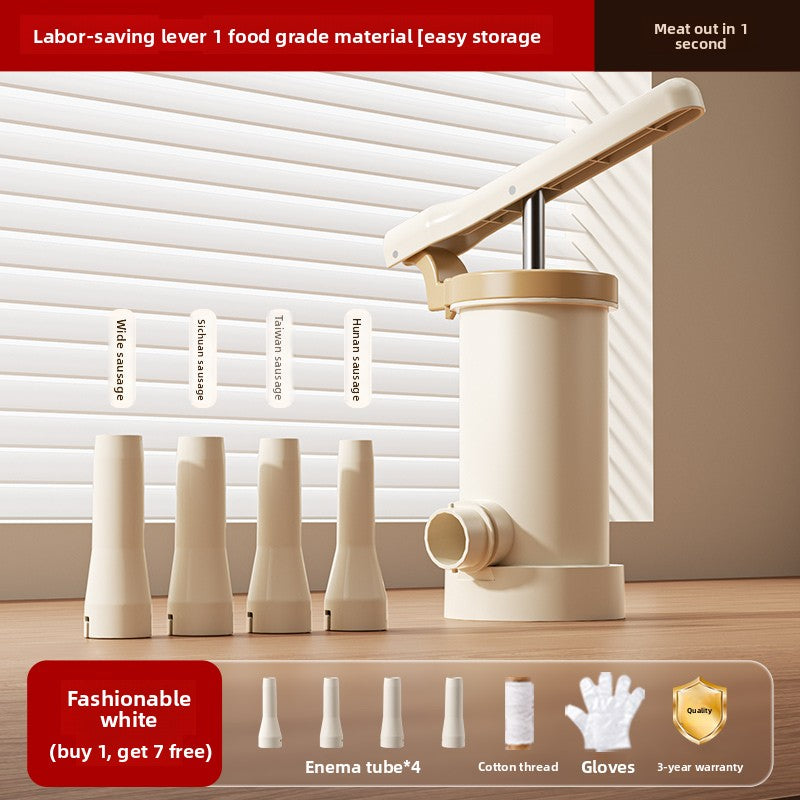 Enema Artifact Household Enema Machine Manual Filling Sausage Enema Machine Food Grade Casings Packed Sausage Jar Sausage Tools