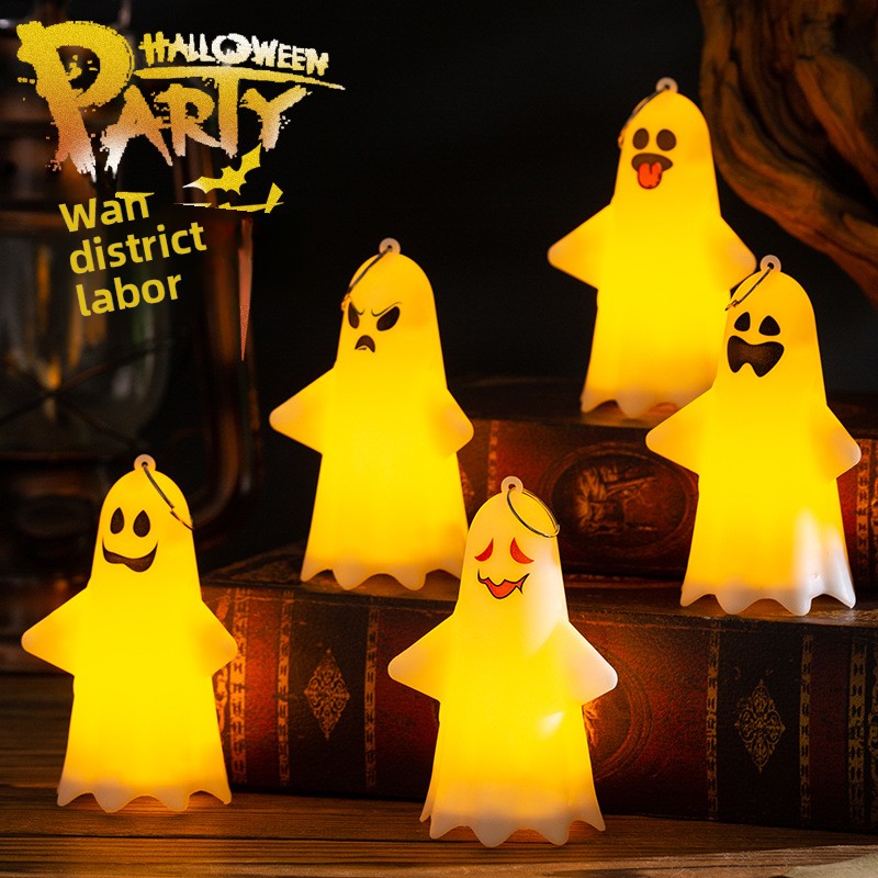 Halloween must-have jack-o-lantern children's portable night light decorations small items ornaments gift arrangement dress up ambient lights