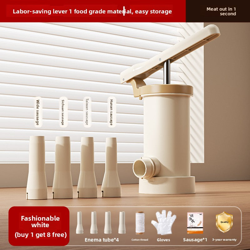 Enema Artifact Household Enema Machine Manual Filling Sausage Enema Machine Food Grade Casings Packed Sausage Jar Sausage Tools