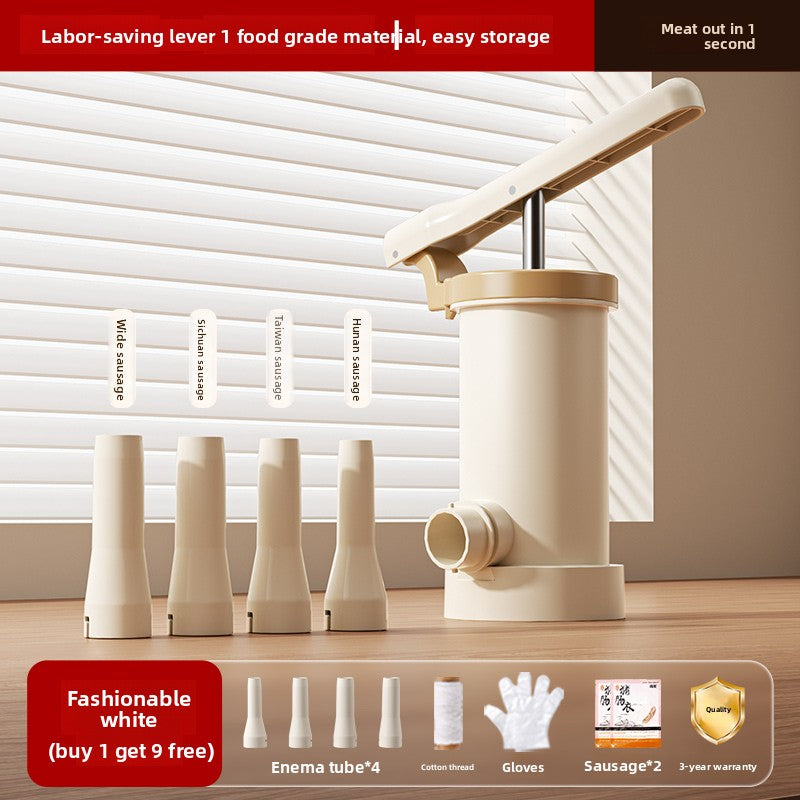 Enema Artifact Household Enema Machine Manual Filling Sausage Enema Machine Food Grade Casings Packed Sausage Jar Sausage Tools