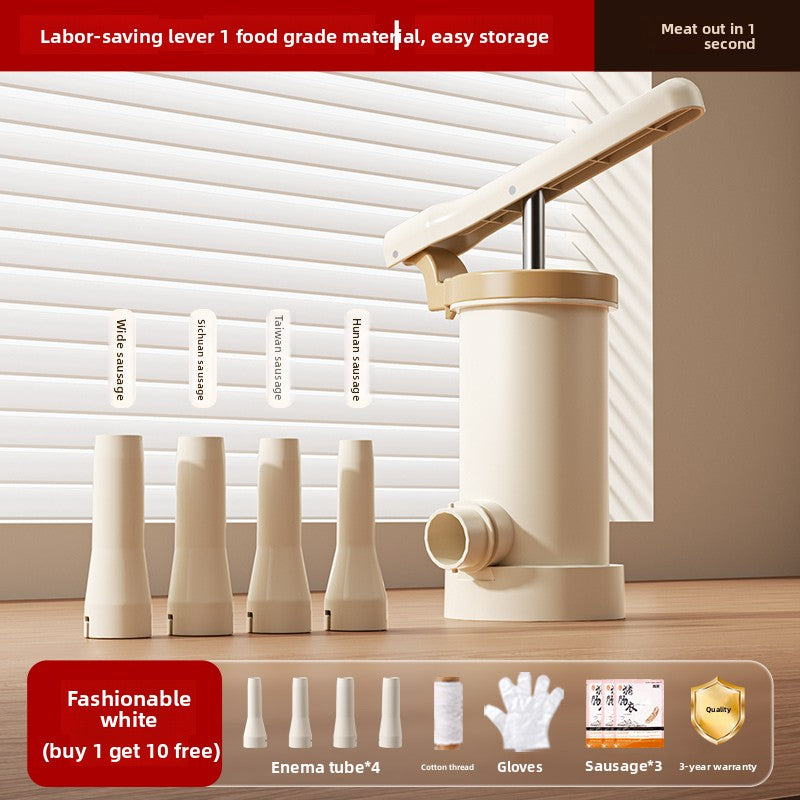 Enema Artifact Household Enema Machine Manual Filling Sausage Enema Machine Food Grade Casings Packed Sausage Jar Sausage Tools