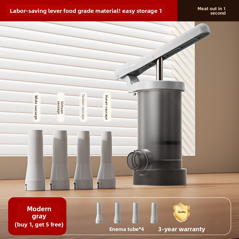 Enema Artifact Household Enema Machine Manual Filling Sausage Enema Machine Food Grade Casings Packed Sausage Jar Sausage Tools