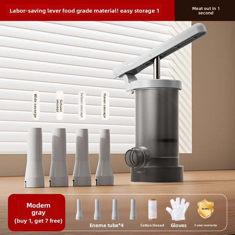 Enema Artifact Household Enema Machine Manual Filling Sausage Enema Machine Food Grade Casings Packed Sausage Jar Sausage Tools