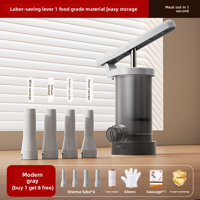Enema Artifact Household Enema Machine Manual Filling Sausage Enema Machine Food Grade Casings Packed Sausage Jar Sausage Tools