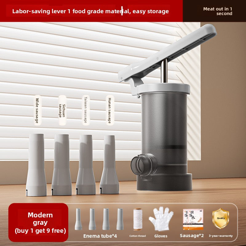 Enema Artifact Household Enema Machine Manual Filling Sausage Enema Machine Food Grade Casings Packed Sausage Jar Sausage Tools