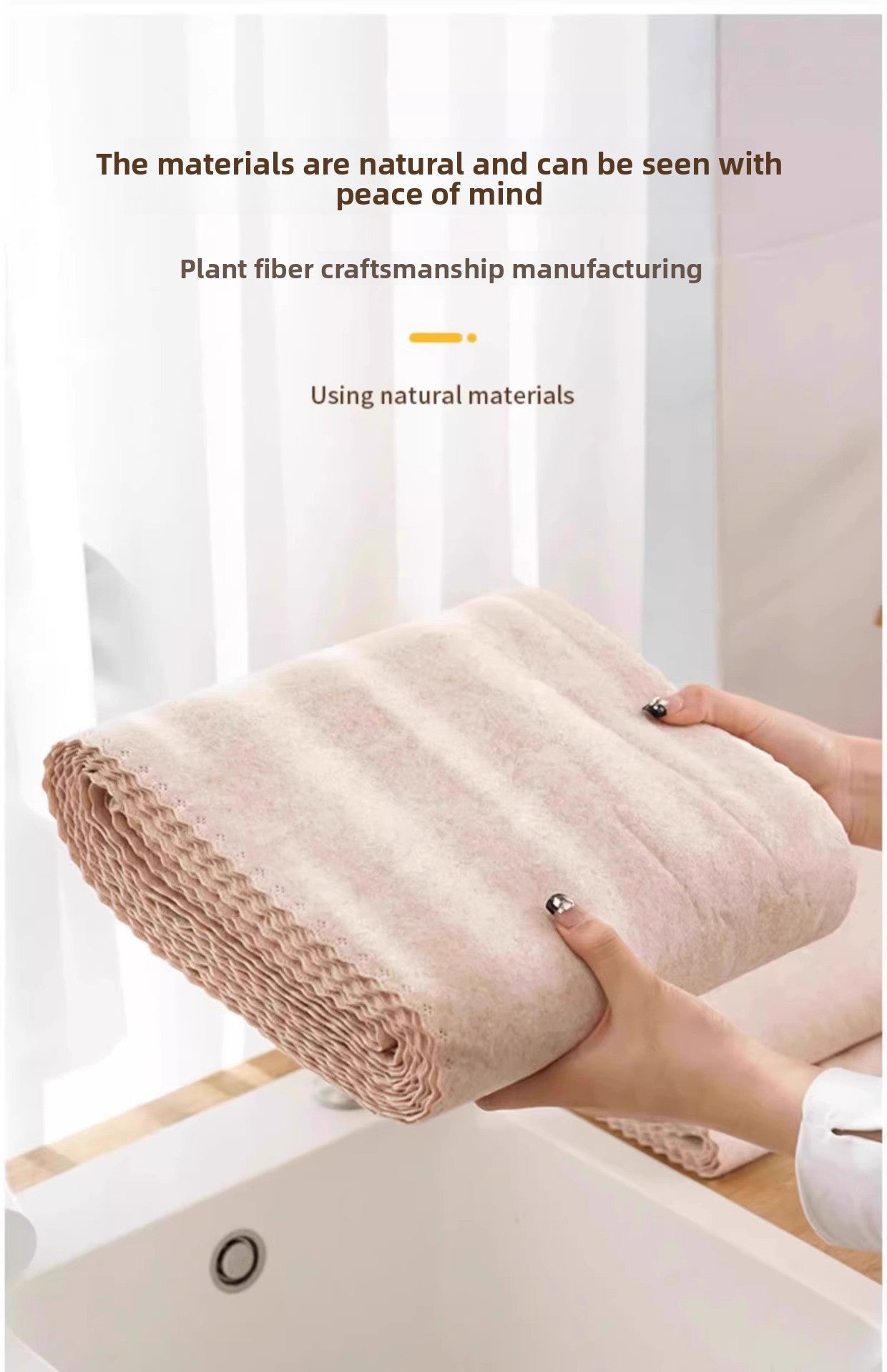Loofah rag kitchen special oil-absorbing non-oil dishcloth easy to clean new hair-free household water-absorbing cleaning